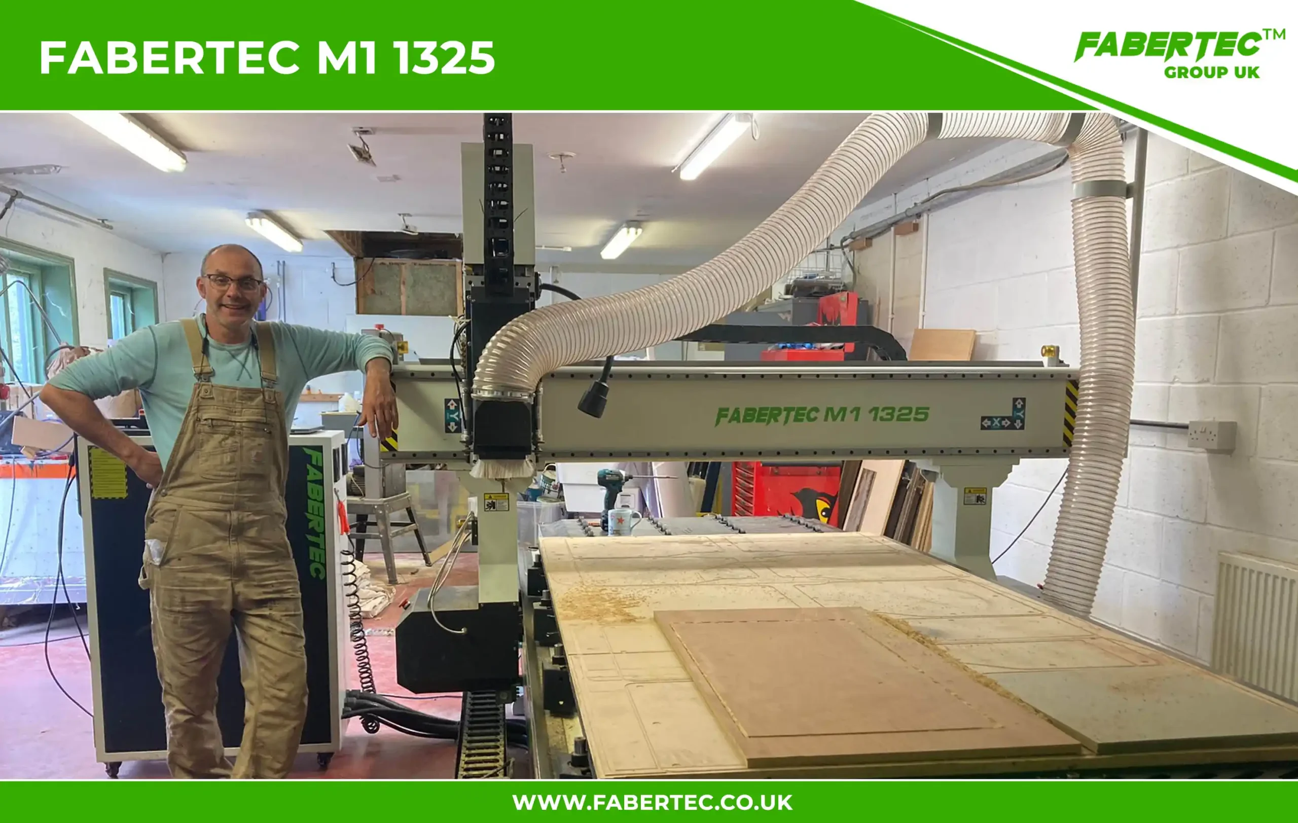 Centre Router FABERTEC M2 1530 - Fabertec Group UK