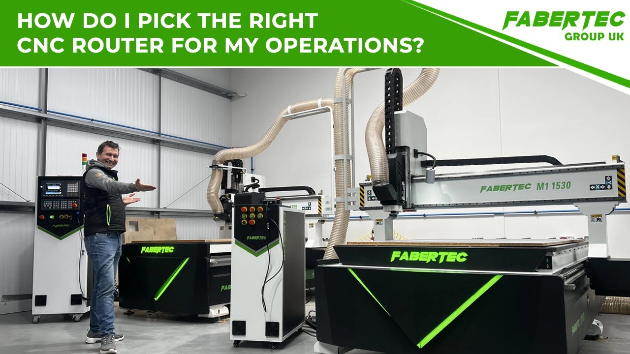 how to pick the right cnc router machine for your work